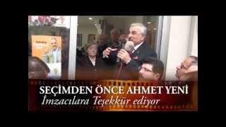 Ahmet Yeni'nin iki yüzü