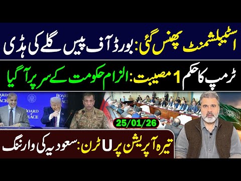Establishment in Trouble? Board of Peace Becomes a Major Headache || Imran Riaz Khan VLOG