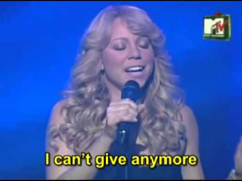 Mariah Carrey - Can't live