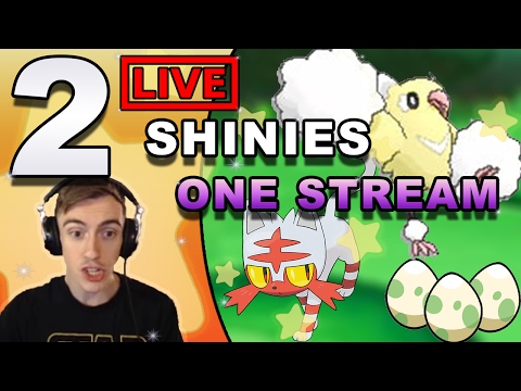 INSANE SHINY LUCK! 2 LIVE SHINIES IN ONE STREAM - Oricorio and Litten - #5&6 - Pokemon Sun | 4Gamers