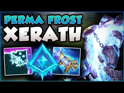PERMA FROST BUILD + XERATH = UNDODGEABLE SKILL SHOTS! XERATH SEASON 8 TOP GAMEPLAY League of Legends