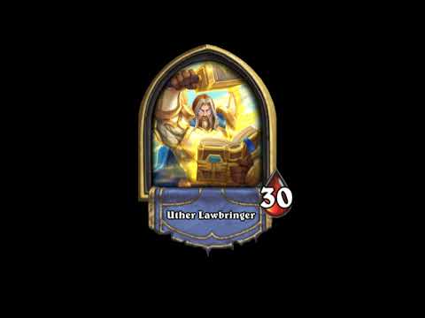 Uther Lawbringer All Hero Quotes - Hearthstone