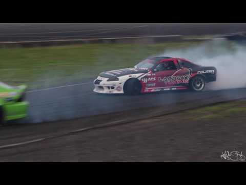 Jeff Laflamme Leading Jonathan Guitard - Dmcc Drift 2015 Round 2