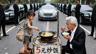 5歲女娃被豪門趕出門街頭炒飯維生，老頭吃一口後當場淚崩收她為徒，怎料老頭是隱世百年的食神大佬！女娃瞬間逆襲登頂餐飲界，豪車接送碾壓豪門！#短劇 #爽劇 #萌娃 #食神