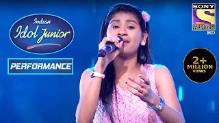 Nithyashree&#39;s Performance On &#39;Barso Re&#39; Gets Standing Ovation | Indian Idol Junior 2