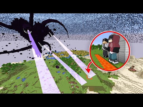 Ultimate Showdown: WITHER STORM Attacks Fortified Minecraft House!