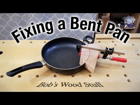Fixing a Bent Frying Pan