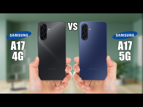 Samsung Galaxy A17 4G vs A17 5G