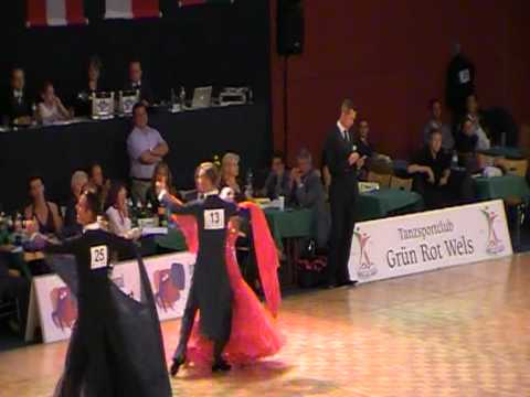 Alexandru Pogor & Mathilde Lyngsdal EM standard 2011 i Wels Viennese Waltz