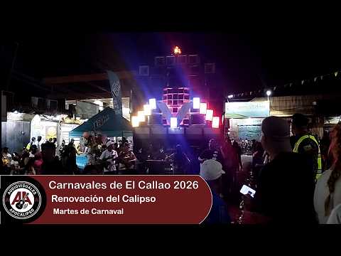Renovación del Calipso / Carnavales de El Callao 2026
