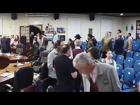 Sessão Solene dos 134 anos da Colônia Nova Veneza - Câmara de Vereadores de Nova Veneza