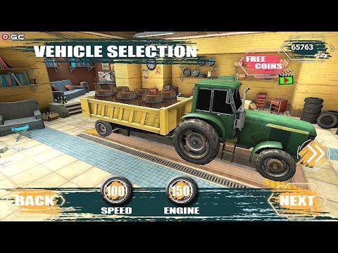 Offroad Long Trailer Truck Sim - Truck Prado Games - Android Gameplay Video #3