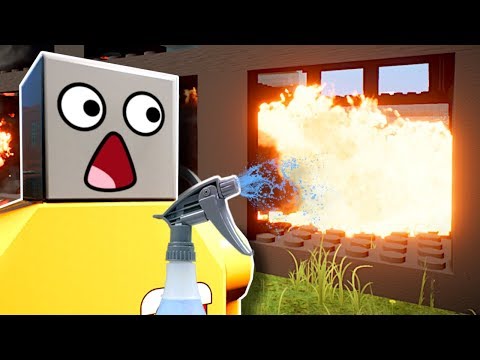 We Became the Worst Lego Firefighters EVER! - Brick Rigs Multiplayer Gameplay