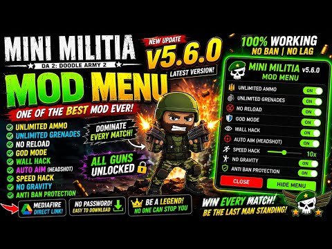 Mini Militia Hack Download Apk File Https Apkmodget Com Games Mini Militia Mod Apk