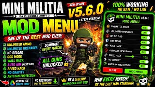 Mini Militia Mod Menu Apk v5.6.0 | Mini Militia Hack mod Download Link | Mini Militia Hack Mod 