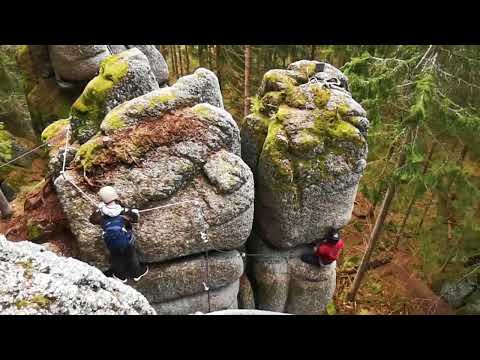 Skalni Mesto Via Ferrata CZ (April 2023) -- The Chain --