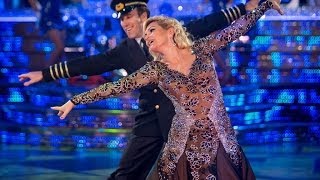 Fiona Fullerton &amp; Anton American Smooth to &#39;Come Fly With Me&#39; - Strictly Come Dancing - BBC One