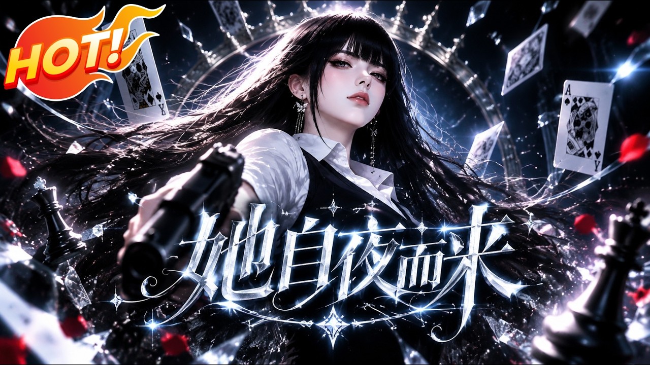 ⚡【新番速递】《她自夜而来》亲子鉴定揭开身世后，姜离靠实力逆转偏爱，宴会上她的另一重身份震惊全场！ #爱看动漫 #最新漫剧 #玄幻 #逆袭 #漫剧合集