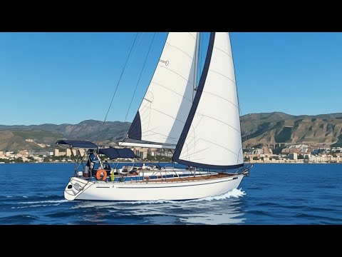 Navegar en Ceñida cruzando el Cabo de Gata, #romeosailing #cabodegata #sailing  #miprimervelero