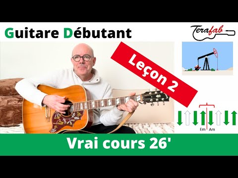 Cours guitare débutant 2[Tuto facile Terafab]