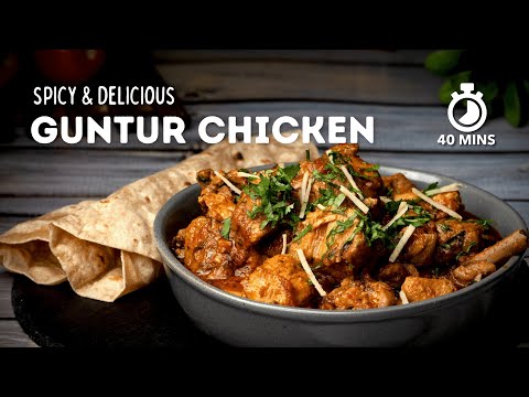 Guntur Chicken Recipe | How to make Guntur Chicken | Andhra Recipes | Chicken Recipes | Cookd