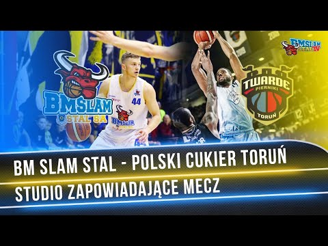 Studio na żywo przed meczem BM SLAM STAL - POLSKI CUKIER TORUŃ
