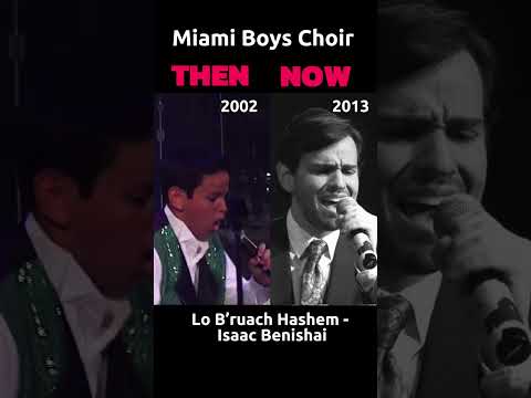 Isaac Benishai Lo B'ruach Hashem - 11 years apart! #mbc