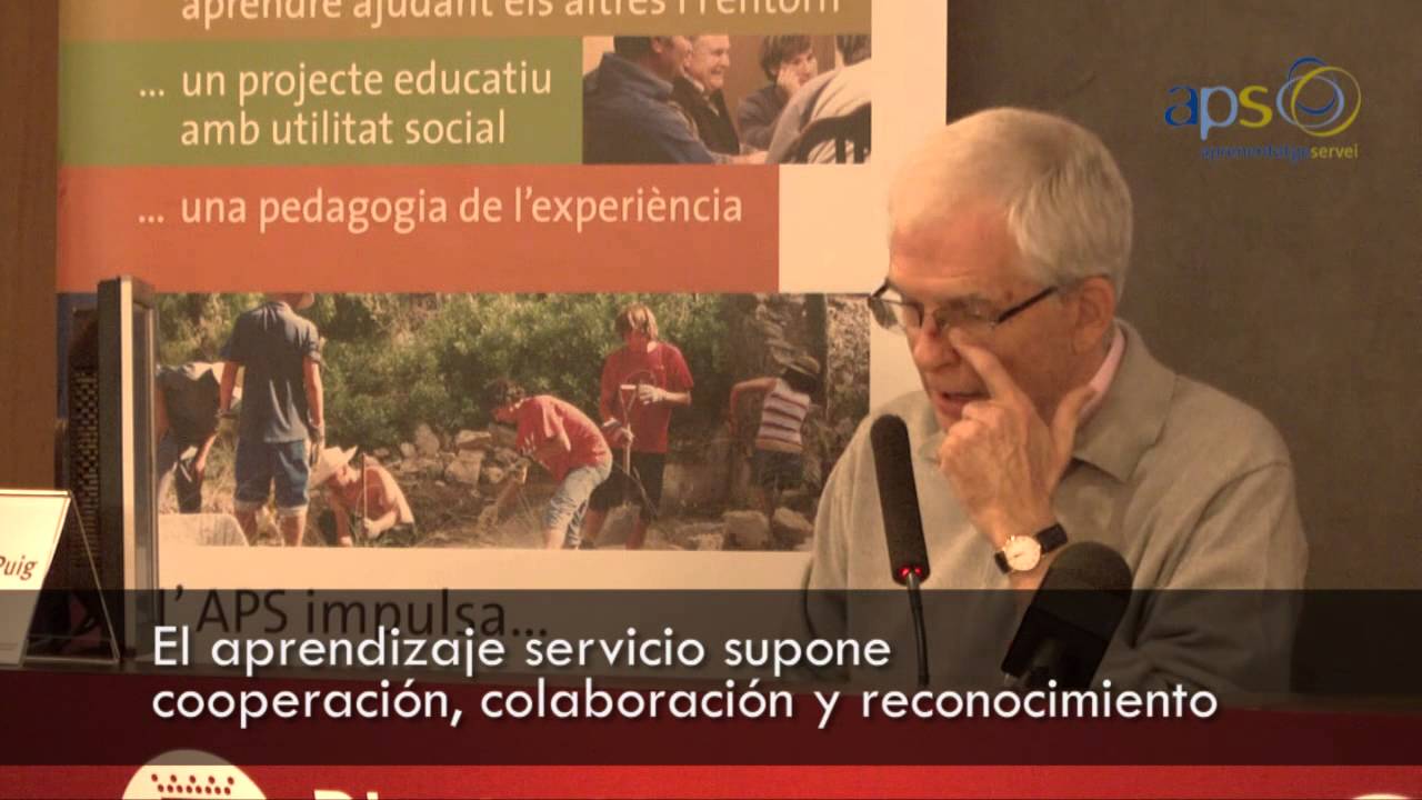 El aprendizaje servicio: bases pedagógicas e ideas clave