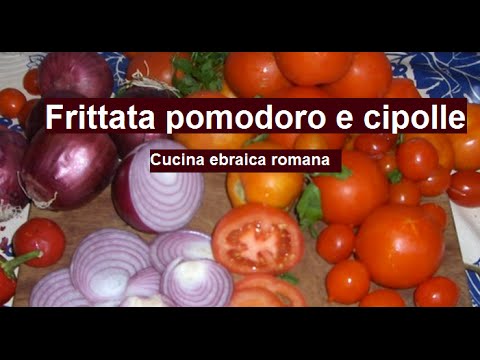 Frittata di pomodoro e cipolle