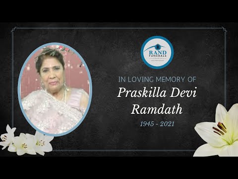 In Loving Memory - PRASKILLA DEVI RAMDATH