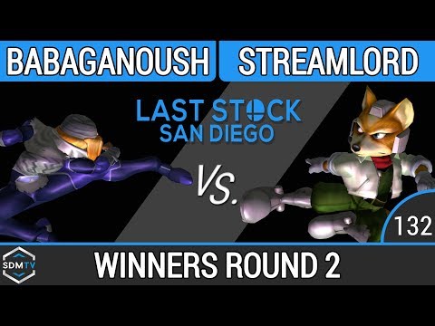 LSSD 132 - Babaganoush (Sheik/Mewtwo) vs. B0XX | Streamlord (Fox) - SSBM WR2 - Smash Melee