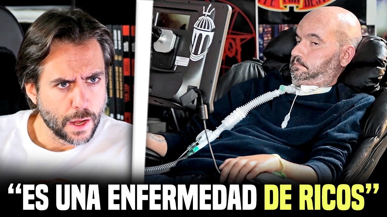 "Mantenerme con vida cuesta 12.000€ al mes" - Enfermo de ELA narra su dura realidad