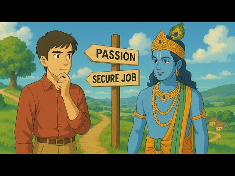 Should you follow your passion or take a safe job ? Krishna Vaani | Krishna Wisdom