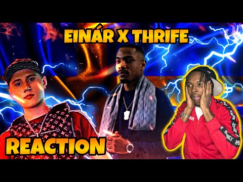 AMERICAN REACTS TO SWEDISH RAP | Einár X Thrifé - Tjugo (ENGLISH LYRICS) @EnglishLyricsSweRap