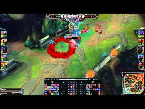 SKTT1 Faker Vladimir Perfect Solo Kill VS Scout Ezreal(캬~ 페이커 클라스~ 페이커 블라디미르 솔로킬 VS 스카웃)