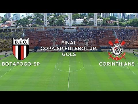 Gol - Botafogo-SP 0 x 1 Corinthians - Copa São Paulo Futebol Jr. - 25/01/2015