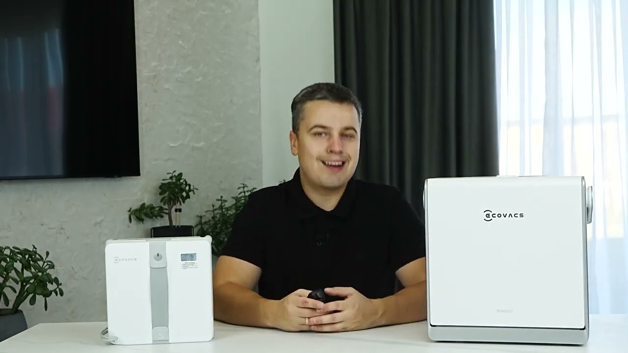 Робот-мийник вікон ECOVACS Winbot W2 PRO OMNI video preview