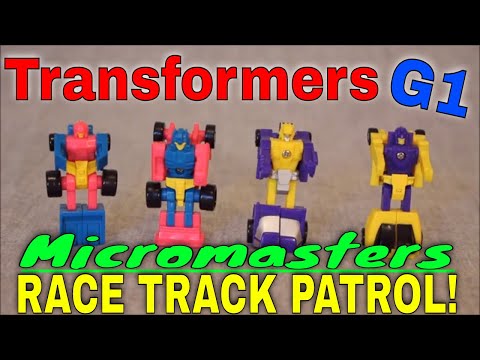 Transformers G1 Micromasters - Race Track Patrol - GotBot True Review NUMBER 555