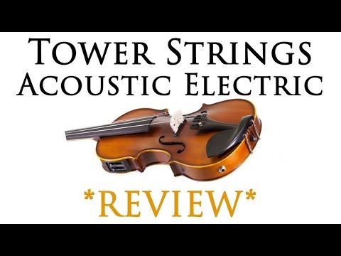 Tower Strings Acoustic Electric Violin