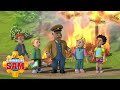 Ilha em chamas! ⭐️ O Bombeiro Sam | Resgate de bombeiro | Desenhos para crianças