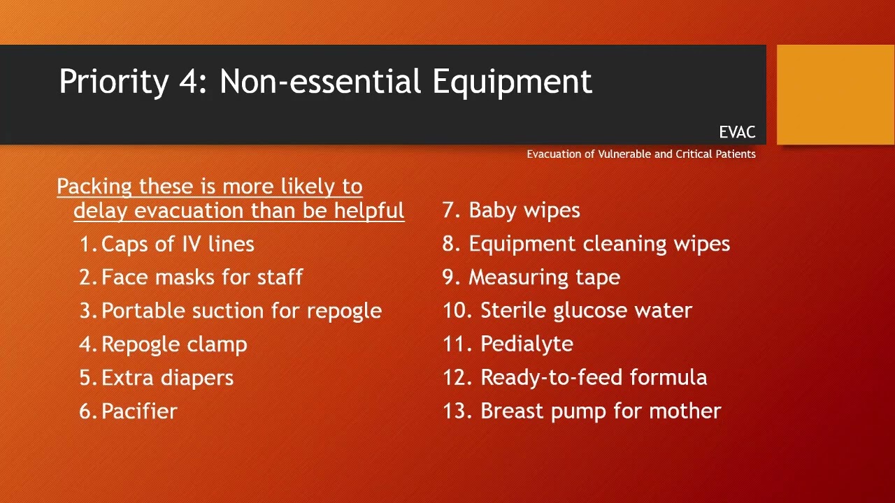 EVAC Simulation Slides-Based Didactic