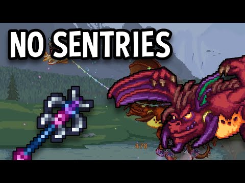 Old's One Army Tier 3 Without Sentries With Blade Staff! (Master Mode Terraria)