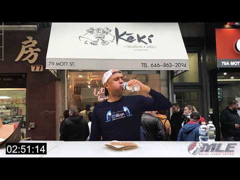 Yasir Salem sets New World Record for Keki Modern Cheesecakes