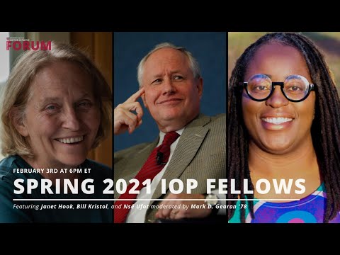 Spring 2021 IOP Fellows Forum: Part 1