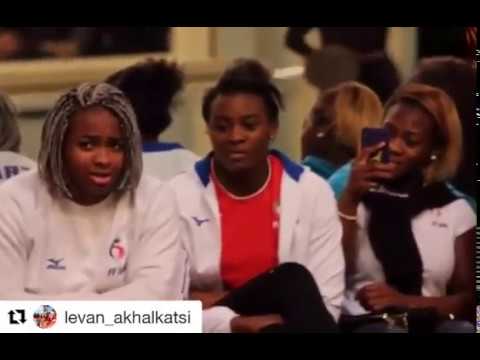 French Judokas' reaction on Georgian dance rehearsal :D