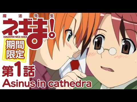 「Asinus in cathedra」 | 魔法先生ネギま！ |  第1話公開 【期間限定】
