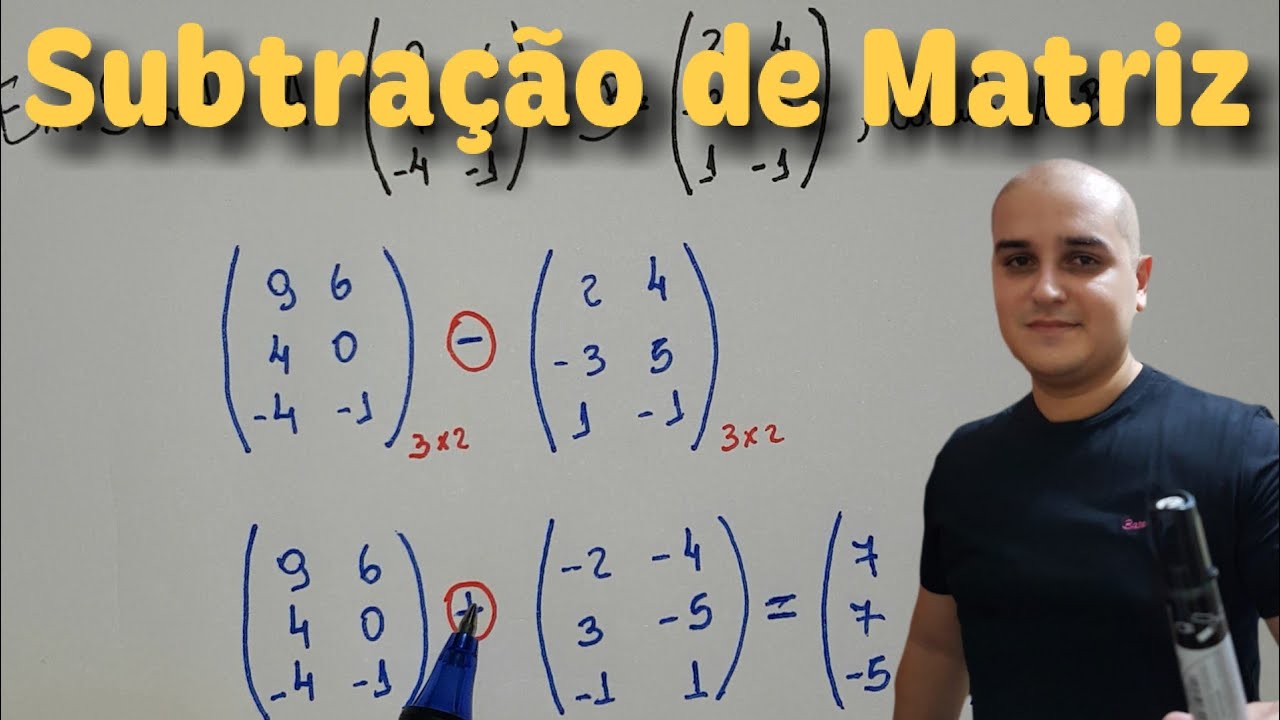 Matriz 18: Subtração de Matriz