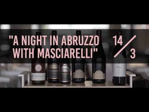 'A NIGHT IN ABRUZZO WITH MASCIARELLI' | Candelori's Ristorante e Bar