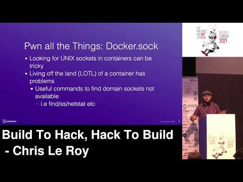 Build To Hack, Hack To Build. - Chris Le Roy