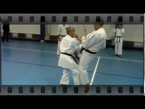 Sensei Masakazu Kuramoto. Bunkai kata Shisochin